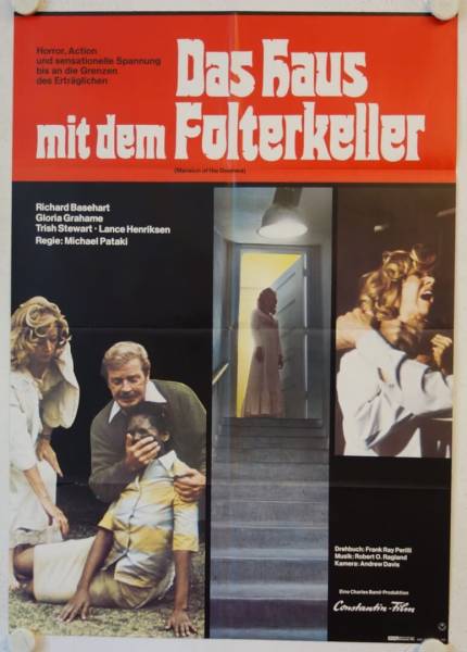 Mansion of the Doomed original release german movie poster